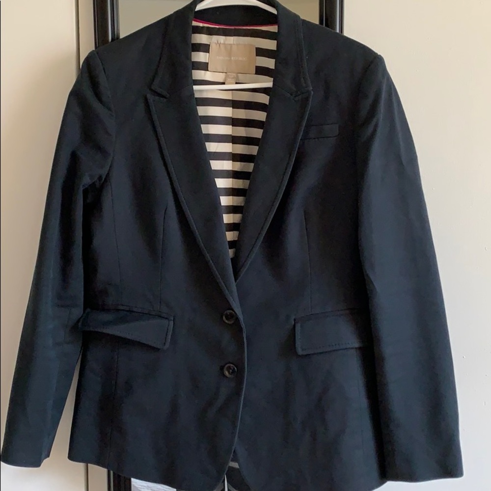 COPY - Banana Republic Black suit coat